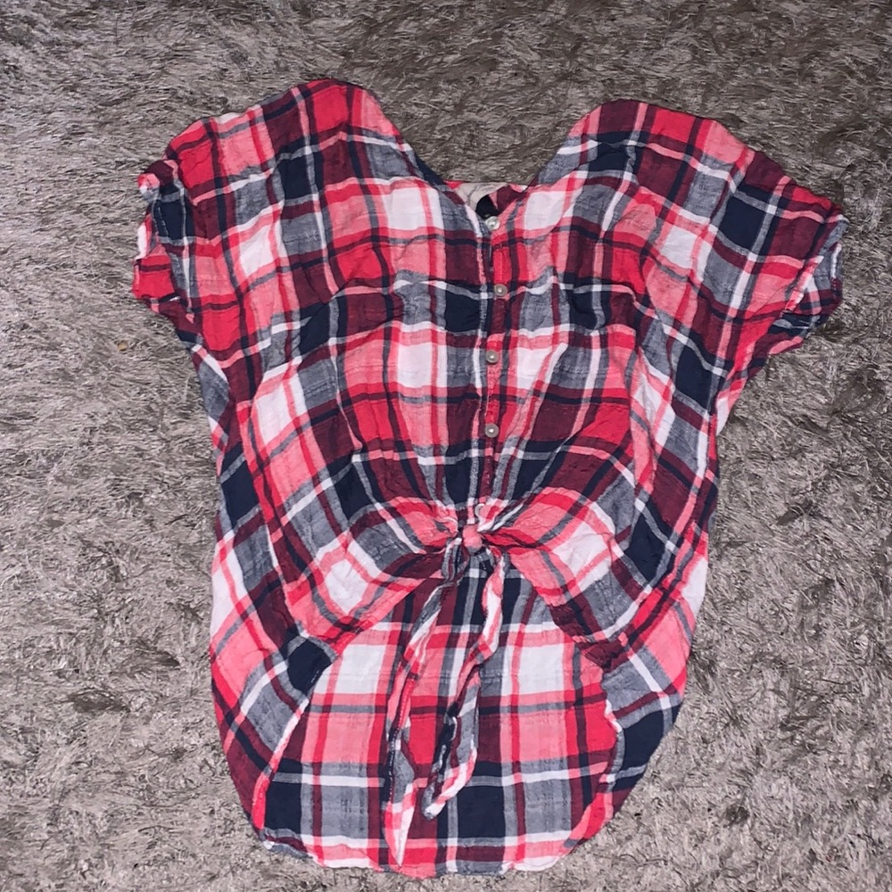 Red, White, Blue short sleeve shirt